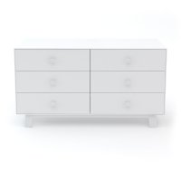 Commode Merlin Sparrow 6 tiroirs - Blanc